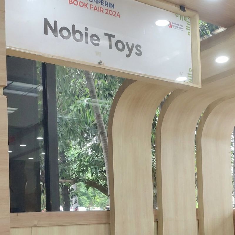 Nobie Toys at Kemenperind Book Fair